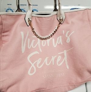 Victoria's secret large pink tote